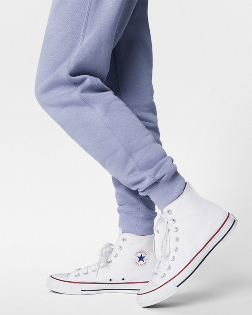 Tepláky Converse Go-To Embroidered Star Chevron Standard Fit Fleece Panske Nachový | SK ZLWJH8